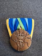 Medaille Marine, Ophalen of Verzenden, Marine, Nederland, Lintje, Medaille of Wings