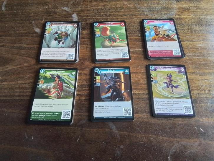 66 Altered Trading Card Game Kaarten, Hobby en Vrije tijd, Verzamelkaartspellen | Overige, Zo goed als nieuw, Meerdere kaarten