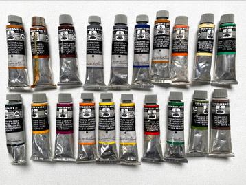 NIEUWE PRIJS: 20 zachte tubes Rembrandt olieverf 40 ml beschikbaar voor biedingen