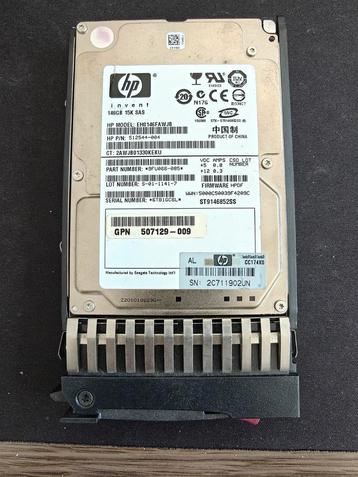 HP 146GB SFF SAS 15K Dual Port Hot-Plug HDD beschikbaar voor biedingen