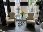 Stijlvolle fauteuil leolux Amphora, Huis en Inrichting, Ophalen, Gebruikt, Minder dan 75 cm, Leer