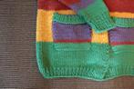 Handgebreid vest nieuw van zuiver wol, Kleding | Dames, Ophalen of Verzenden, Nieuw, Maat 38/40 (M), Overige kleuren