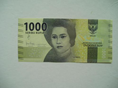1221. Indonesia, 1.000 rupiah 2016(2021) UNC Tjut Meutia., Postzegels en Munten, Bankbiljetten | Azië, Los biljet, Zuidoost-Azië