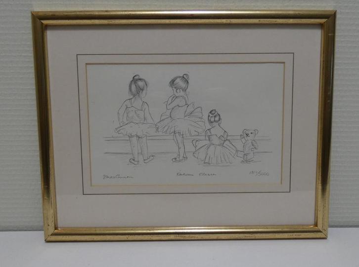 Steve O'Connell Ltd Edition Print ''Between Glasses'' 1761-A, Antiek en Kunst, Kunst | Tekeningen en Foto's, Ophalen