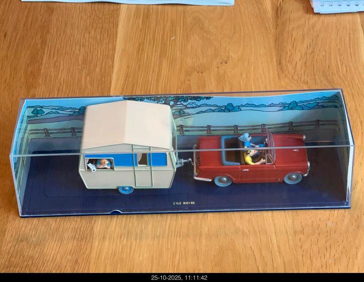 Kuifje auto’s schaal 1/ 43, Hobby en Vrije tijd, Modelauto's | 1:24, Zo goed als nieuw, Overige merken, Ophalen of Verzenden