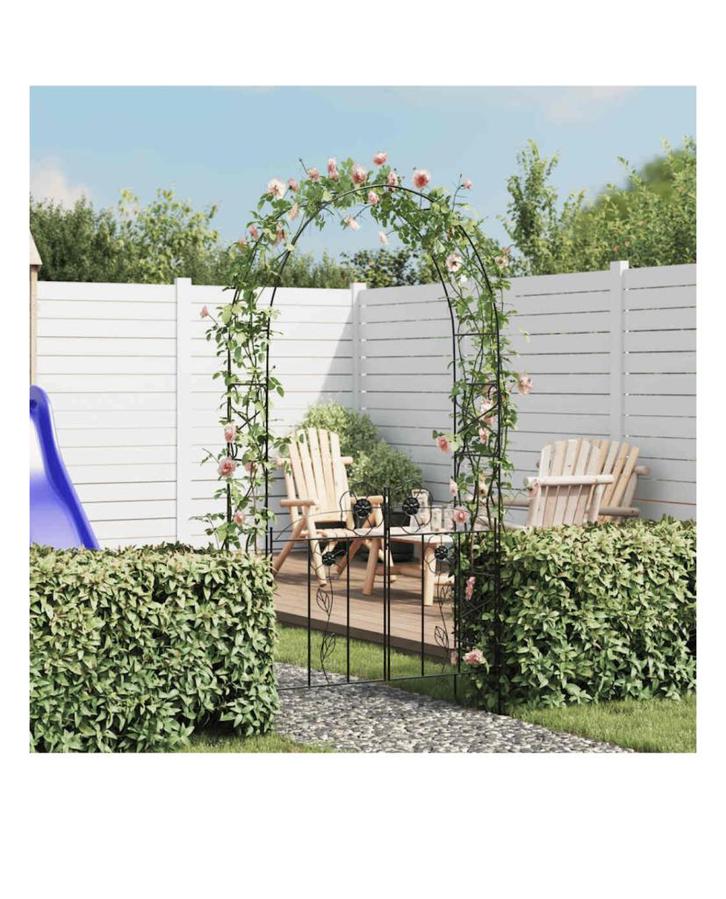 Rozenboog met hekjes 230 cm, Tuin en Terras, Tuinmeubel-accessoires, Nieuw, Ophalen of Verzenden