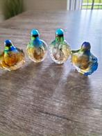 4 prachtige oude Chinese parfum flesjes., Antiek en Kunst, Antiek | Glas en Kristal, Verzenden