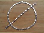 zilveren set ketting + armband [515], Verzenden, Nieuw, Zilver, Zilver