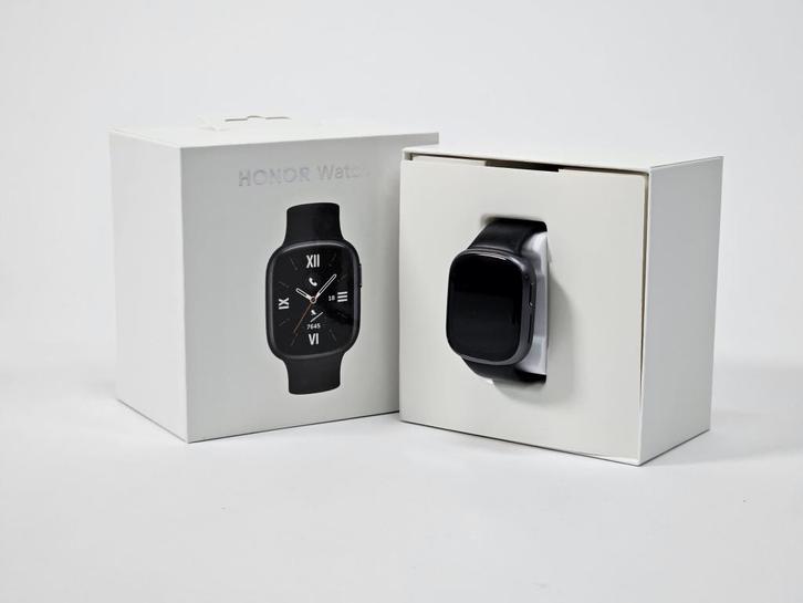 Honor Watch 4 - 45mm Smartwatch - Zwart, Sieraden, Tassen en Uiterlijk, Smartwatches, Zo goed als nieuw, Android, Zwart, Afstand