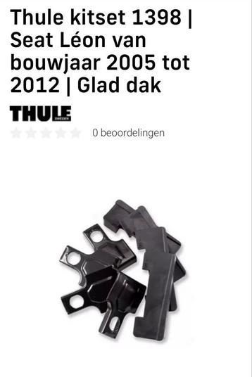 Thule kitset Seat Leon 2005 - 2013 beschikbaar voor biedingen