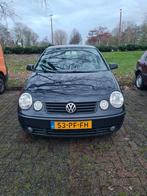 Volkswagen Polo 1.2 47KW 2004 Zwart, Auto's, 1198 cc, Zwart, Origineel Nederlands, Handgeschakeld