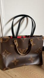 Louis Vuitton Onthego MM schoudertas LV bag, Ophalen of Verzenden, Zo goed als nieuw, Bruin, Handtas