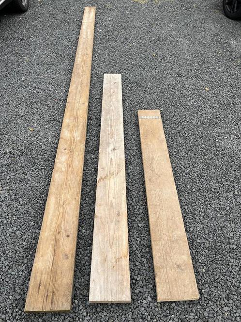 Gebruite steigerplanken meerdere maten op voorraad, Tuin en Terras, Palen, Balken en Planken, Gebruikt, Planken, 250 cm of meer