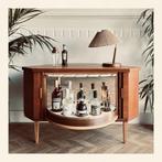 Vintage Midcentury Bar Cabinet / Speakeasybar, Ophalen of Verzenden, Vintage - Bar Cabinet - Sideboard - Barkast - Drankenkast