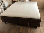 Boxspring bed 180x210 cm, Ophalen, Bruin, Modern-strak, 210 cm