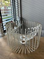 IKEA Trådig fruitschaal Ehlén Johansson vintage wit uit 1990, Overige materialen, Gebruikt, Schaal, Vierkant