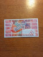 25 gulden bankbiljet 1989 Roodborstje, Ophalen of Verzenden, 25 gulden