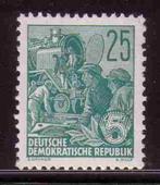 DDR 1953 415 5-Jaarplan 25p, Postfris, Postzegels en Munten, Postzegels | Europa | Duitsland, Ophalen of Verzenden, DDR, Postfris
