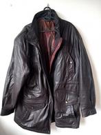 Lange leren jas, XL - Zeer Goede Staat!, Kleding | Heren, Ophalen of Verzenden, Zo goed als nieuw, Maat 56/58 (XL), Bruin