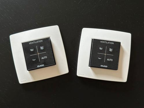 2x Duco RF bedieningsschakelaar  Slechts 4 maanden gebruikt, Doe-het-zelf en Verbouw, Ventilatie en Afzuiging, Zo goed als nieuw
