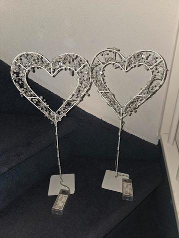 2x Lampen Hart  beschikbaar voor biedingen