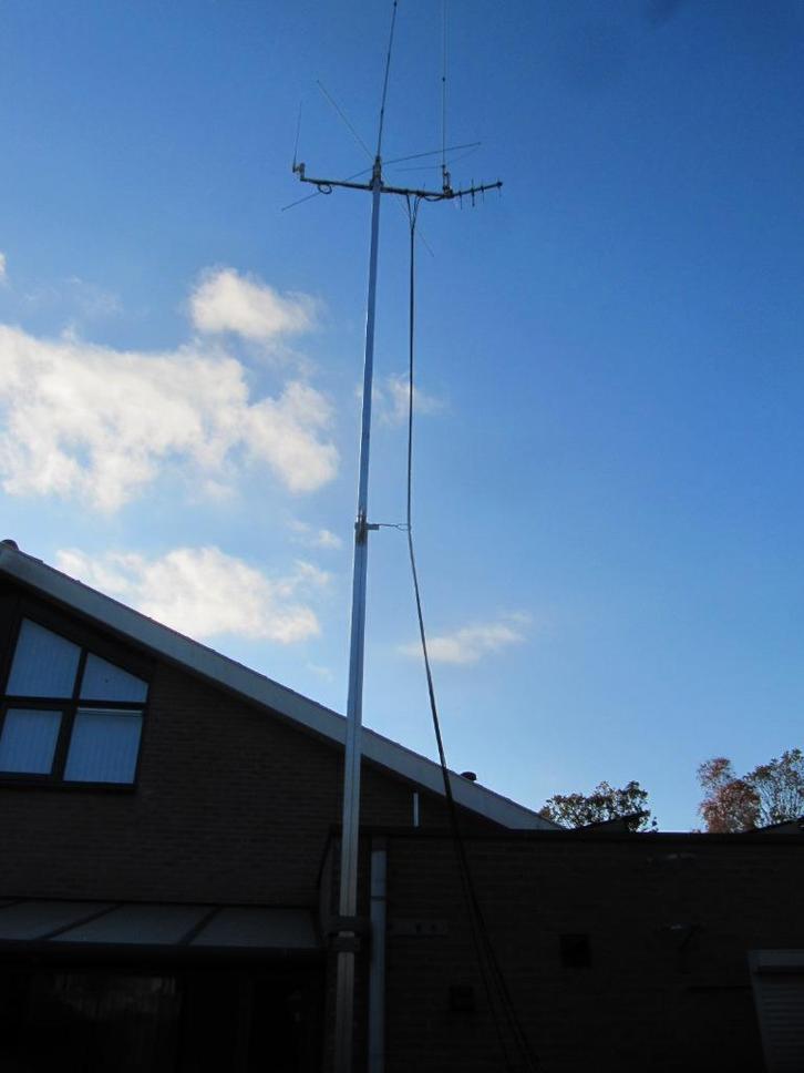 mast (kokermast), Telecommunicatie, Antennes en Masten, Gebruikt, Mast, Ophalen