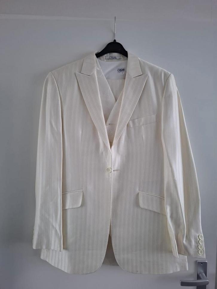 Oscar trouwpak, Kleding | Heren, Trouwkleding en Trouwaccessoires, Zo goed als nieuw, Trouwpak, Zwart, Ophalen of Verzenden