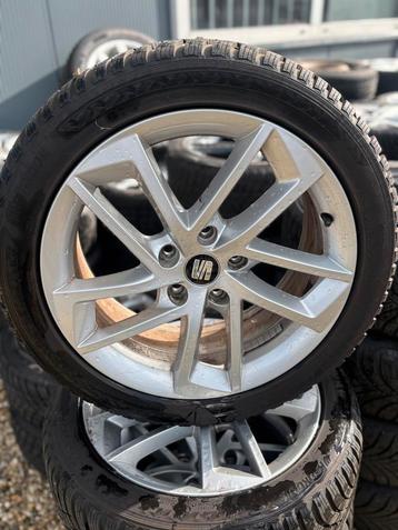 17” Seat Leon velgen + winterbanden 225/45/17 Hankook 5x112 beschikbaar voor biedingen