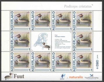 Postzegels Vogels in Nederland: Fuut beschikbaar voor biedingen