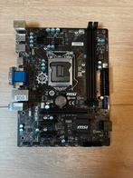 MSI H81M-E34 Moederbord - Socket 1150, Computers en Software, Moederborden, Ophalen of Verzenden, Gebruikt, Intel, DDR3