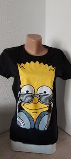 Zwart T-shirt The Simpsons maat S., Kleding | Heren, Zwart, Zo goed als nieuw, Maat 46 (S) of kleiner, Simpsons