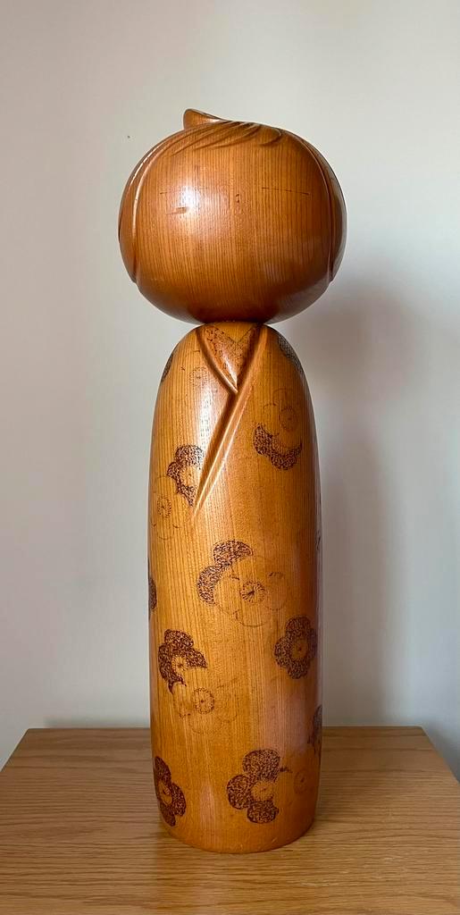 Vintage kokeshi Kano Chiyomatsu, Antiek en Kunst, Kunst | Niet-Westerse kunst, Ophalen of Verzenden
