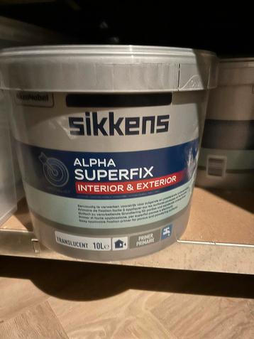 Sikkens Alpha Superfix 2x 10L beschikbaar voor biedingen