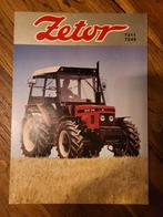 Tractor folder Zetor 7211 7245, Ophalen of Verzenden, Zo goed als nieuw