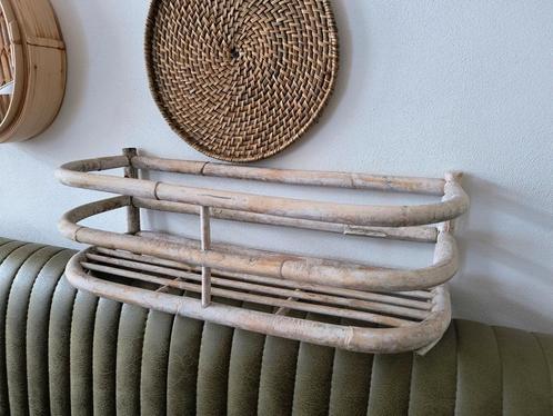 Bohemian Tuin Plank / Wandrek - Gebleekt, Huis en Inrichting, Woonaccessoires | Wandplanken en Boekenplanken, Gebruikt, Ophalen