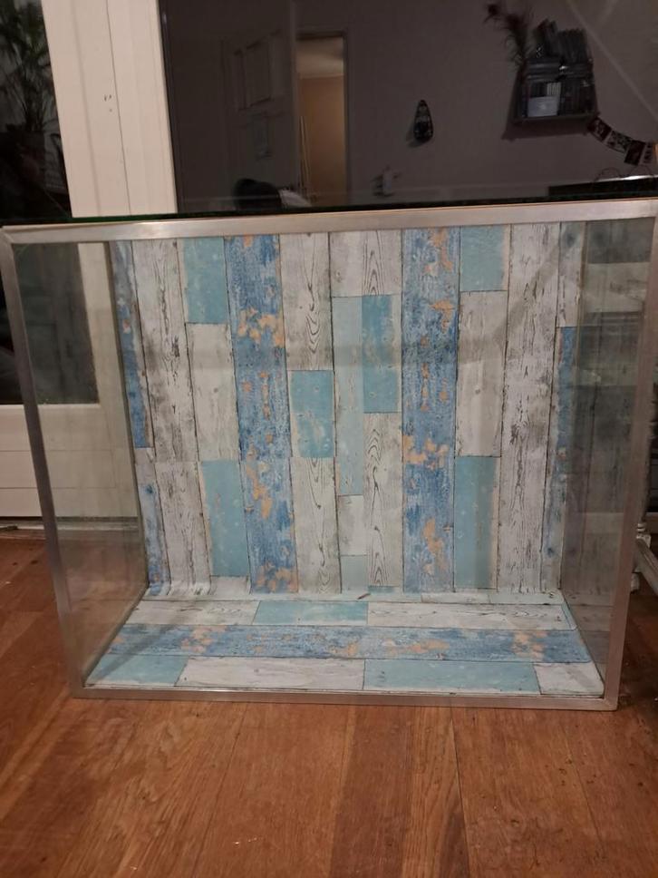 Vitrine / Terrarium glas SPOED, Dieren en Toebehoren, Reptielen en Amfibieën | Toebehoren, Gebruikt, Ophalen