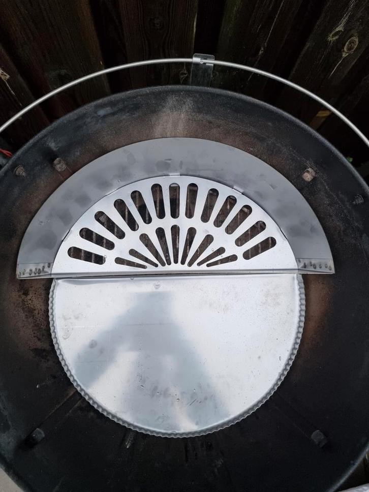 Weber slow N sear, Tuin en Terras, Houtskoolbarbecues, Nieuw, Ophalen of Verzenden