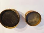 2 antieke houten graan- of meelzeven met gewoven paardenhaar, Antiek en Kunst, Ophalen of Verzenden