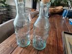 Melkflessen The milk protector, Huis en Inrichting, Ophalen of Verzenden, Zo goed als nieuw, Glas, Minder dan 50 cm