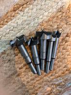 Set van 5 Forstner houtboren – 15mm t/m 35mm, Ophalen