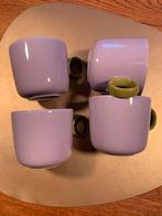 Iittala Play design 4x mok, lila/olijf, 0,35l NIEUW!, Overige materialen, Nieuw, Ophalen of Verzenden, Overige stijlen