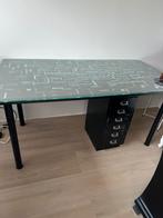 Ikea bureau 150 cm, Ophalen of Verzenden, Gebruikt, Bureau