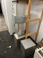 Set van opbergdozen, Ophalen, Gebruikt, Metaal, Minder dan 50 cm