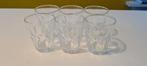 Set van 6 glazen, Verzamelen, Ophalen, Zo goed als nieuw, Waterglas