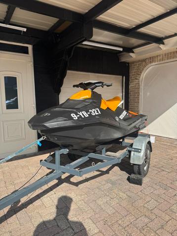 SeaDoo Spark 110PK 2019 41 uur incl trailer beschikbaar voor biedingen