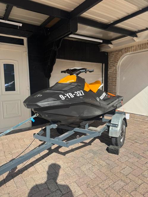 SeaDoo Spark 110PK 2019 41 uur incl trailer, Watersport en Boten, Jetski's en Waterscooters, Zo goed als nieuw, 70 tot 120 pk