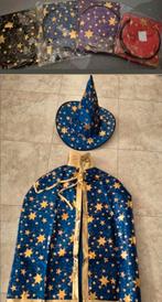 Tovenaar kostuum 2-delig diverse kleuren 1 maat, Ophalen of Verzenden, Nieuw, Jongen of Meisje
