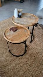 Salontafels rond, Huis en Inrichting, Tafels | Salontafels, Ophalen, 50 tot 100 cm, Rond, 50 tot 100 cm