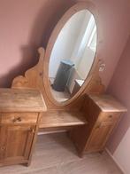 Brocante kaptafel, Huis en Inrichting, Tafels | Kaptafels, Ophalen, Gebruikt, 100 tot 150 cm, 100 tot 150 cm