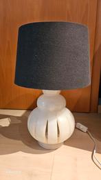 Wit marmer lamp, Huis en Inrichting, Lampen | Tafellampen, Ophalen, Gebruikt, Minder dan 50 cm